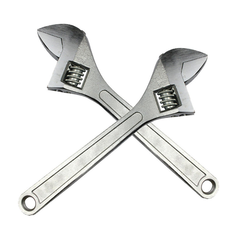 4inch/6inch/8inch/10inch/12inch Adjustable Wrench Monkey Wrench Steel Spanner Car Spanner Tool Hand