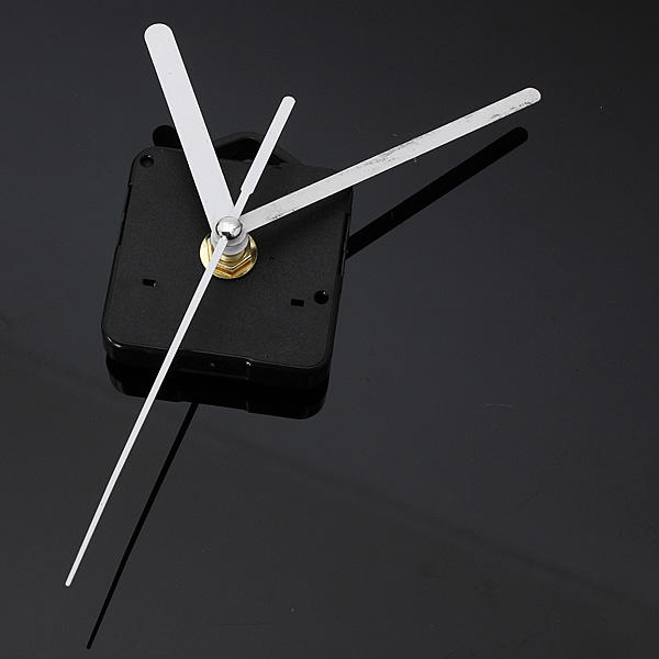 DIY White Hands Silent Quartz Wall Clock Movement Repair Parts