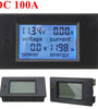 100A DC Digital Multifunction Power Meter Energy Monitor Module Volt Meterr Ammeter 6.5V-100