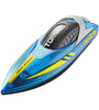 HXJRC HJ819 2.4G 4CH RC Boat High Speed LED Light Speedboat Waterproof 15km/h Electric Racing Vehicles Models Lakes Pools Remote Control Toys