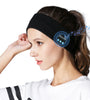 Ultra-Soft Breathable Sports Headband bluetooth V5.0 Wireless Connection HD Stereo Sound Waterproof Music Running Headphone for Jogging Camping Cycling