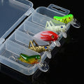 5pcs Topwater Minnow Fishing Lures Simulated Grasshopper Fishing Lure With Hook Mini Cricket Locust Top Water ArtificialBait