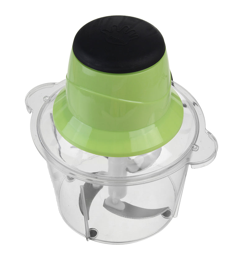Electric Meat Grinder - 90W, 2L Capacity, Household Automatic Mincer, Kitchen Food Processor - 90W Capacity Mincer