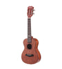 Andrew 23 Inch Mahogany High Molecular Carbon String Coffee Color Ukulele for Guitar Player