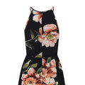 Floral Printed Flexible Waist Jumpsuits For Women