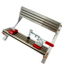 Adjustable Spline Jig for Table Saw & Router Table Silver Aluminum Alloy Material 1/2in-16in Project Size Compatibility with 4 Molded Flip Stops for Precise Joinery and Smooth Operation