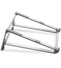 Aluminium Alloy 2 in 1 Vertical Stand Laptop Stand Tablet Holder Desk Mobile Phone Stand For 17 Laptop Macbook Pro Air"