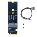 WTXUP Apple/ NGFF M2 Network Card to NVME/SATA SSD Adapter Card WiFi bluetooth Card to M+B/M Key Adapter