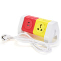 Alardor ALD-2W4KLU 250V Rotating Socket Intelligent Patch Panel USB Plug Board Power Strip