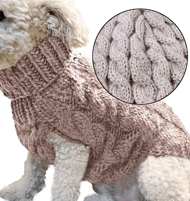 Pet Vest Jacket Pet Knit Sweater Dog Cat Puppy Coat Warm Clothes