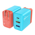 [GaN Tech]3 in 1 65W PD Fast Charger 4K@60Hz Type-C Docking Station Wall Charger EU Plug for Switch Phone Laptop Projector Gamepad