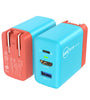 [GaN Tech]3 in 1 65W PD Fast Charger 4K@60Hz Type-C Docking Station Wall Charger EU Plug for Switch Phone Laptop Projector Gamepad