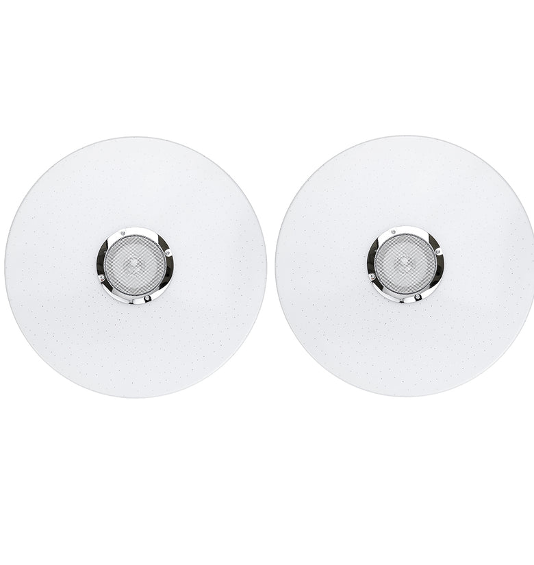 72W Smart LED Ceiling Light Lamp RGB bluetooth Music Speaker Bedroom Wall Lamp