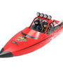 TY 725 2.4G 30km/h RC Boat Jet Speedboat Capsized Reset Waterproof LED Light Remote Control Ship High Speed Vehicles Models