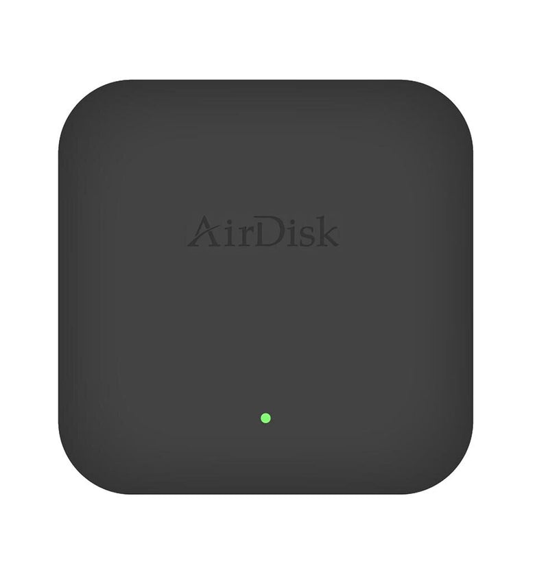 Airdisk Q1 Mobile Network Hard Disk USB NAS Adapter USB2.0 100M Rj45 Cloud Disk Converter Home Smart Network Cloud Storage Hard Disk Box