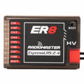 Radiomaster ER8 2.4GHz 8CH ExpressLRS ELRS RX 100mW PWM Receiver Support Voltage Telemetry for FPV RC Drone Airplane Glider