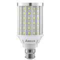ARILUX E27 E14 B22 12W 18W 25W 30W SMD 5730 Pure White Warm White LED Corn Light Bulb AC85-265V