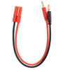 EUHOBBY 25cm 14AWG HXT4.0 Plug to 4.0mm Male Banana Plug Silicone Charging Cable for B6 Charger