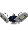 E27 80W SMD2835 Three-leaves LED Bulb Deformable Foldable Induction Light Sensor Garage Lamp AC100-277V