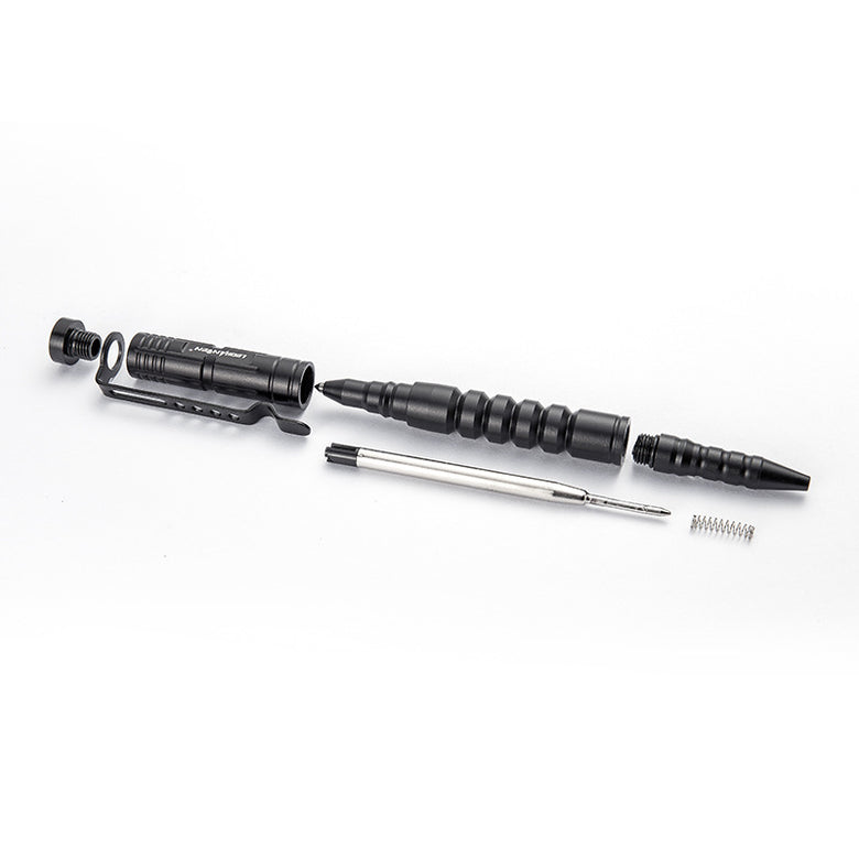 LeoHansen B8S Tactical Pen Survival Pen with Tungsten Steel Attack Head Writing Gel Pen