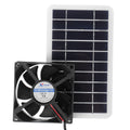 100W Portable Solar Panel Kit Dual DC 5V USB Charger Kit Solar Power Controller with Fans