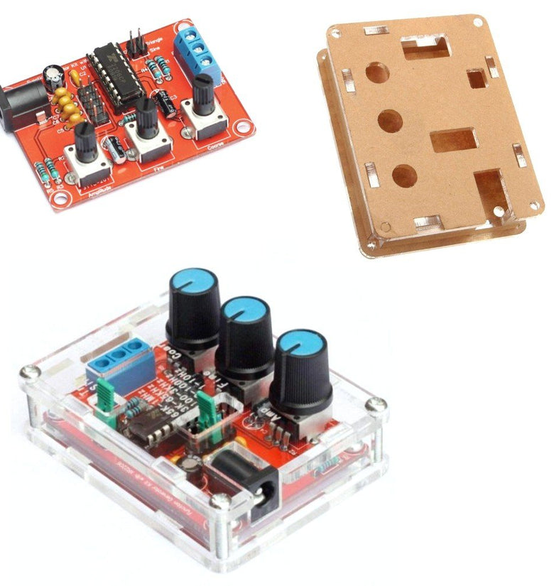 Geekcreit XR2206 Function Signal Generator DIY Kit: Sine, Triangle, Square Output 1HZ-1MHZ - Kit Sine Triangle