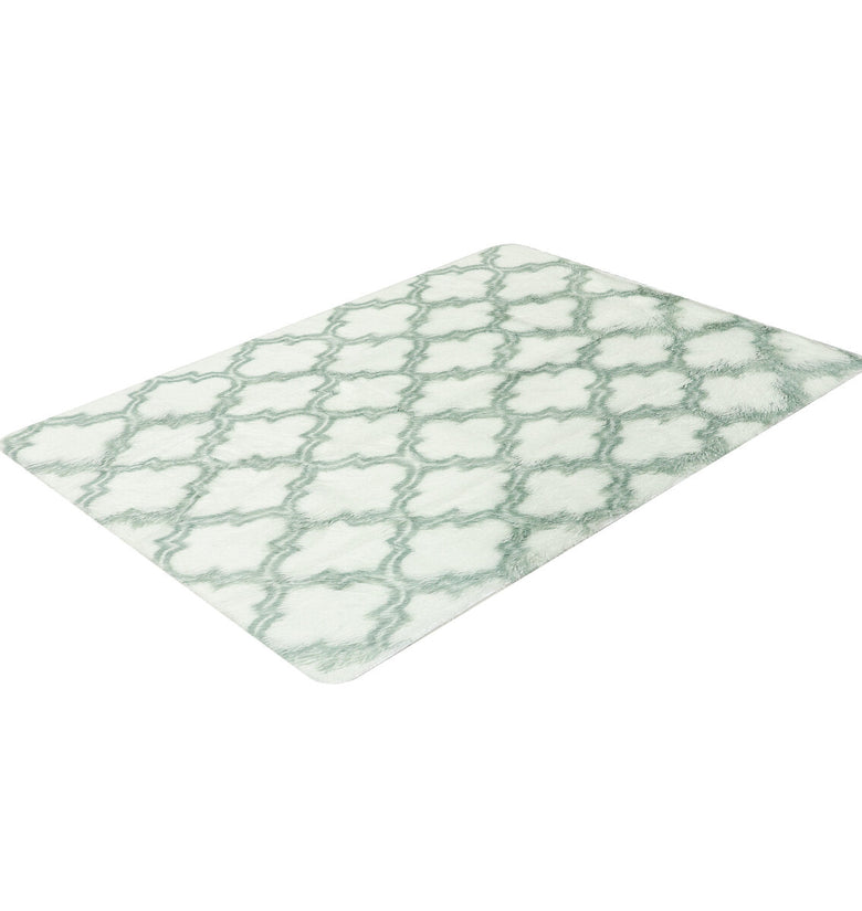 Gloria Rugs Carpet Dark Green Pattern Floor Mat Living Room Non-slip Carpets Home Decorations