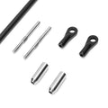 ALZRC Devil 505 Fast RC Helicopter Parts  Carbon Fiber Tail Control Rod Assembly