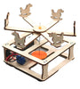 DIY Science Carousel Children's Science Experiments Handmade Puzzle Educational Models