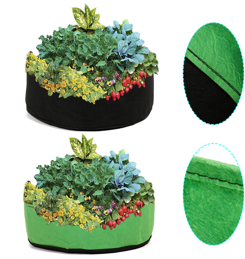 80x30cm Planting Grow Bag Raised Plant Bed Garden Flower Planter Vegetable Bag