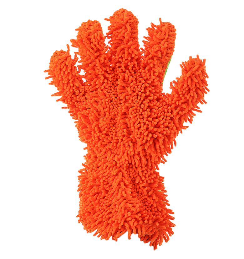 Five-finger Reusable Glove Coral Chenille Clean Wipe Washing Vehicle Washing Cleaner Tool