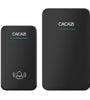 Cacazi A8 AC Wireless Doorbell Waterproof 300M Remote Long Range Door Bell 48 Rings 6 Volume Door Chime