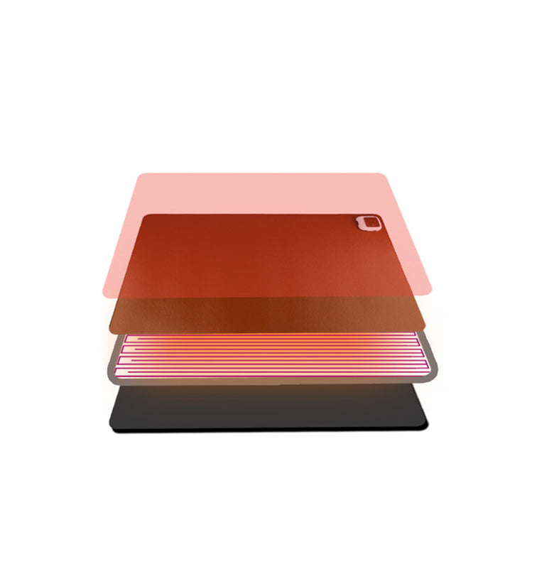 Electric Heating Table Mat Carbon Crystal Heating Film Safe 220V 15 Second Immediate Heating Mat Home Office Shcool Table Warming Pad