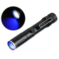 395nm UV LED Flashlight Portable Pen Light 3 Lighting Modes Mini Pen Flashlight Pocket Emergency Flashlight Small Torch with Clip