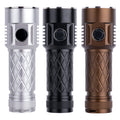 Haikelite HK4S 4xSST40 7000LM 500M Anduril UI Ultra Bright EDC Flashlight Type-C Quick Charge USB Rechargeabl Mini LED Torch 6500K