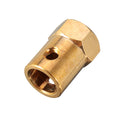 1pc Coupling 6 to 11mm Shaft Alloy With Hex Wrench+Screws Motor Coupler Connector RC Boat Parts