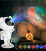 LED Creative Astronaut Galaxy Projector Lamp Gypsophila Projection Starry Night Light for Children Home Decor