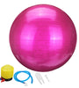 55CM Yoga Ball PVC Thickened Explosion-Proof Losee Weight Shape Exercise Home Gym Fitness Workout Equipment