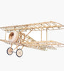 Mini Camel Fighter 380mm Wingspan Balsa Wood RC Airplane Kit