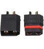 Amass XT60W Waterproof Plug Gold-Plated Black Bullet Connector Male and Female Plug for RC Drone