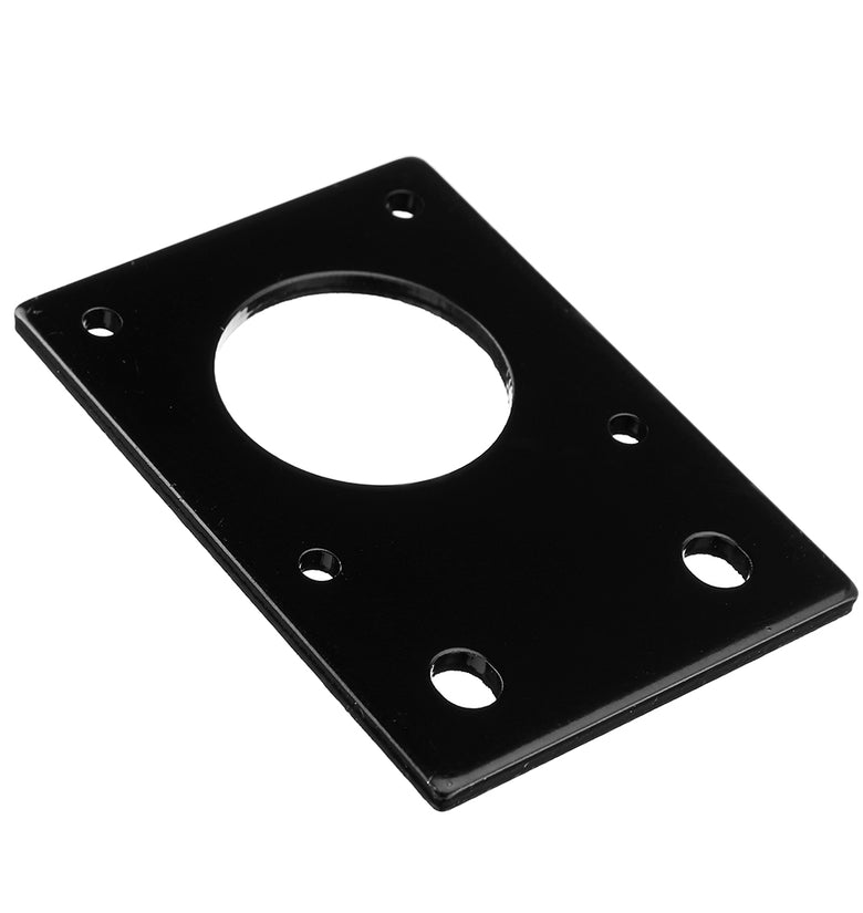 NEMA17 42 Stepper Motor Black/Silver Fixed Bracket Mounting Plate for 3D Printer Motor 2020 Profile Parts