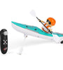 HC 810 RTR 2.4G RC Boat Colorful Paddle Remote Control Rowing LED Lights 360 Driving Dual Modes Waterproof Ship Underwater Balance Vehicles Models Toys