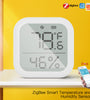 Moes Square Temperature and Humidity Sensor Indoor Hygrometer with LCD Display Remote Control ZigBe Hub Gateway Tuya Smart ZigBe