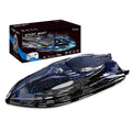 YTRC 802 RC Boat 2.4G Stunt 360 Rolling  with LED Lights 5CH RC Boat High Speed Speedboat Waterproof 20km/h Electric Racing Vehicles Models Lakes Pools Remote Control Toys