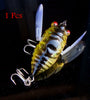 1pcs Cicada Minnow Fishing Lure Hard Tackle Bait Fishing Hook Bass Crankbaits Hook