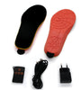 Electric Heated Shoe Insole Rechargeable 35-40 Code Cuttable Heating Shoes Pad Insloles Winter Warmer