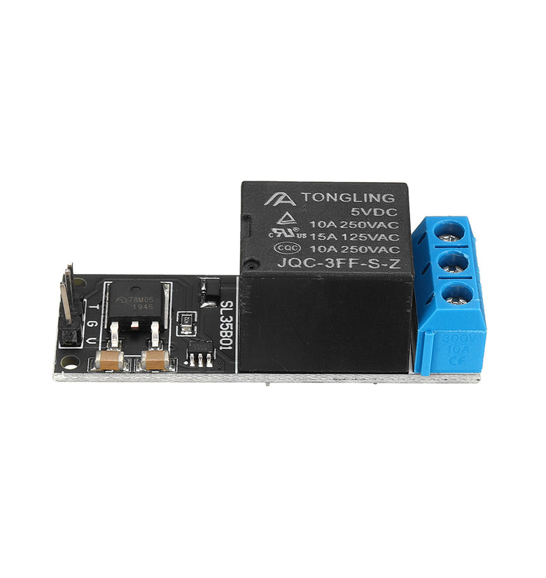 1 Channel 12V Bistable Self-locking Relay Module Button MCU Low-level Control Switch