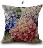 45x45cm Flower Style Cartoon Decorative Sofa Pillow Case Modern Floral Printed Cushion Cover