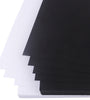 Maika 100Pcs A4 White/Black Thick Cardboard 120g Business Card Paper Painting Hard Paper Drawing Art for Students Office