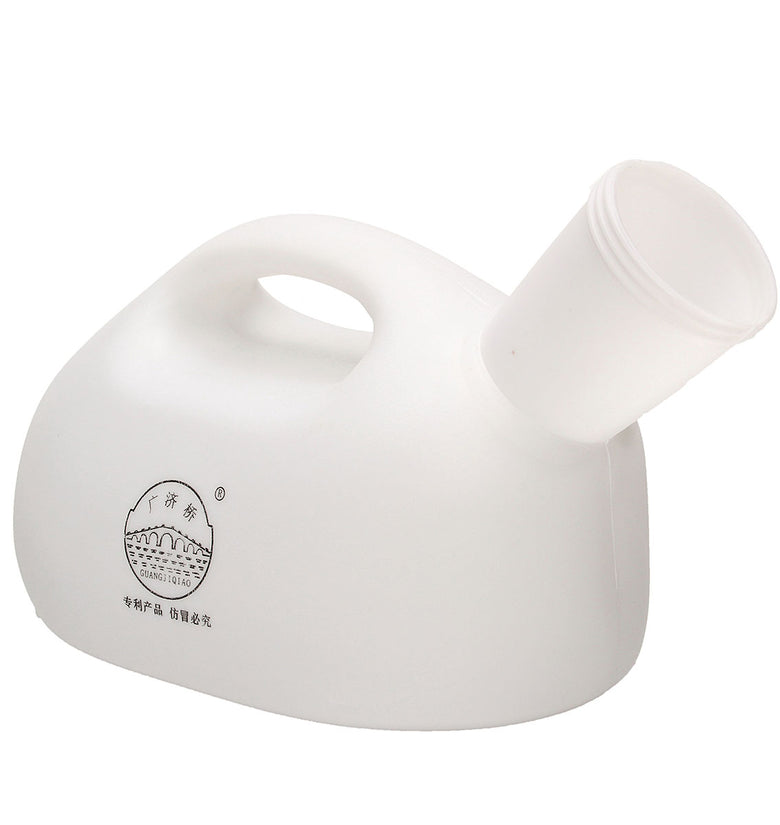 2000ml Portable Travel Camping Male Urinal Bottle Pee Holder Incontinence Aid - Paralyzed Urine